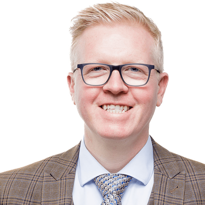 Portrait of Ian M